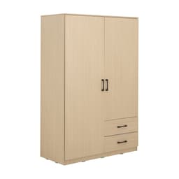 ตู้เสื้อผ้า 2 บาน รุ่นฟินซ์ ขนาด 120 ซม. - สีธรรมชาติ