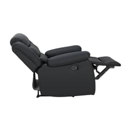 โซฟา PVC ปรับระดับ 1 ที่นั่ง รุ่นเลมม่า - สีดำ