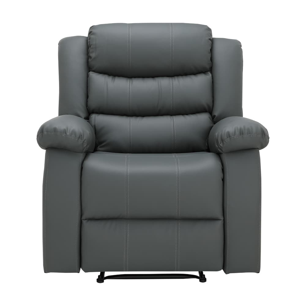 โซฟา PVC ปรับระดับ 1 ที่นั่ง รุ่นเลมม่า - สีเทา