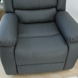 โซฟา PVC ปรับระดับ 1 ที่นั่ง รุ่นเลมม่า - สีเทา