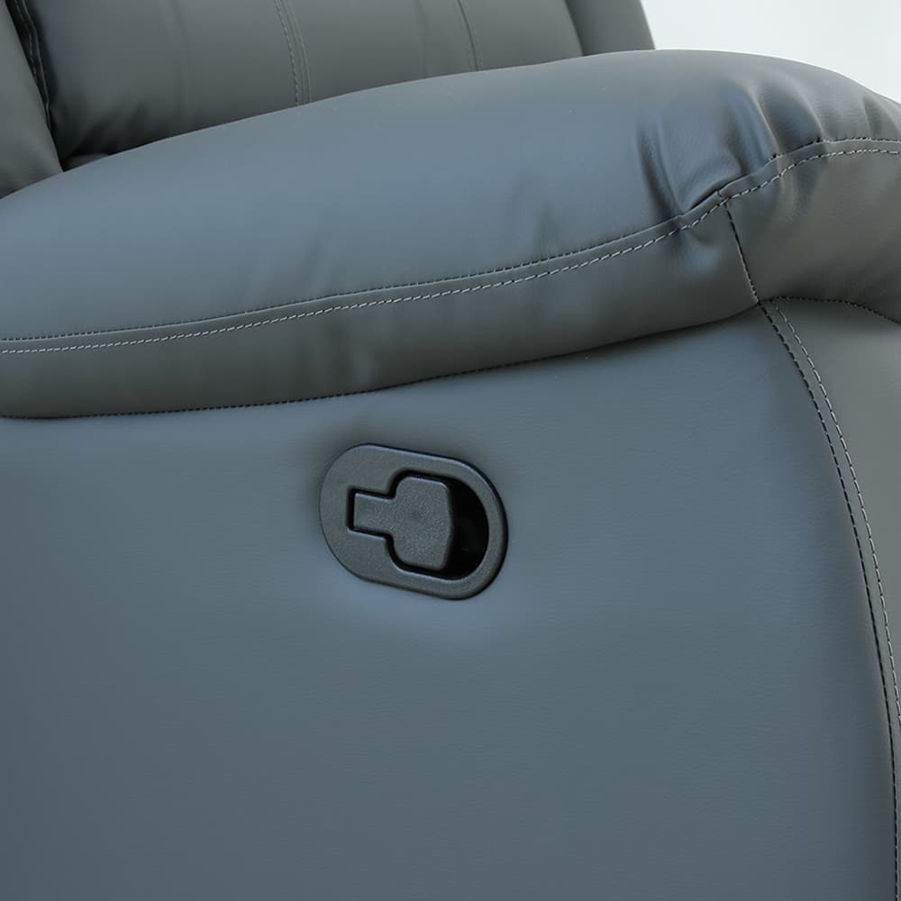 โซฟา PVC ปรับระดับ 1 ที่นั่ง รุ่นเลมม่า - สีเทา