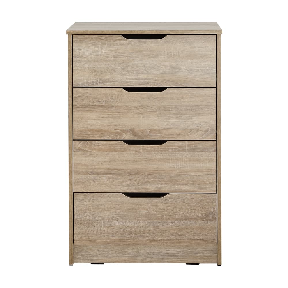 ตู้ 4 ลิ้นชัก รุ่นเทียน่า - สีธรรมชาติ