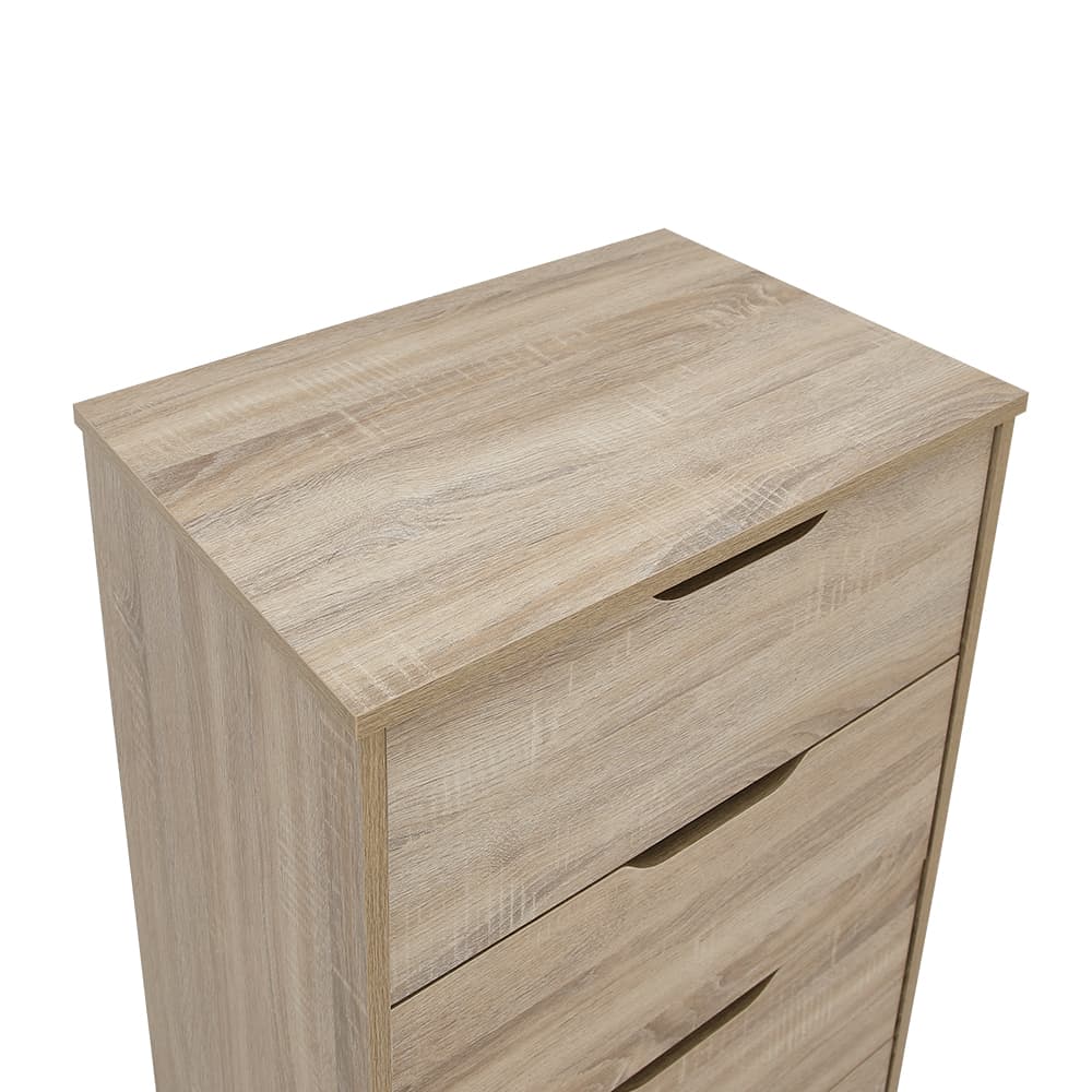 ตู้ 4 ลิ้นชัก รุ่นเทียน่า - สีธรรมชาติ