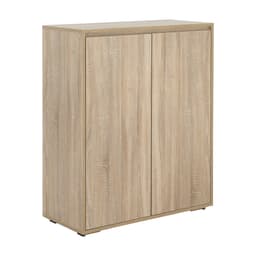 ตู้รองเท้า 2 บาน รุ่นเทียน่า - สีธรรมชาติ