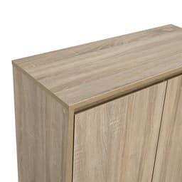 ตู้รองเท้า 2 บาน รุ่นเทียน่า - สีธรรมชาติ