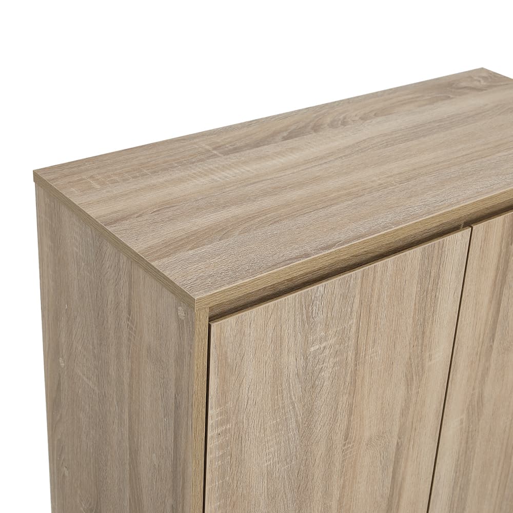 ตู้รองเท้า 2 บาน รุ่นเทียน่า - สีธรรมชาติ