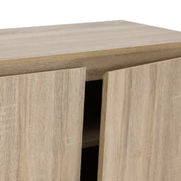 ตู้รองเท้า 2 บาน รุ่นเทียน่า - สีธรรมชาติ