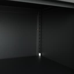 ตู้เหล็ก 4 บานเปิด รุ่นโซลิด สูง 185 ซม. - สีดำ