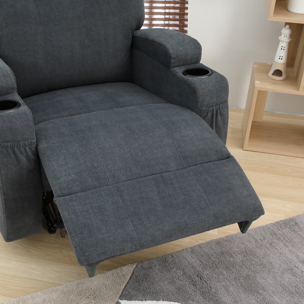 โซฟาผ้าปรับระดับ 1 ที่นั่ง รุ่นโซเฟีย - สีเทา