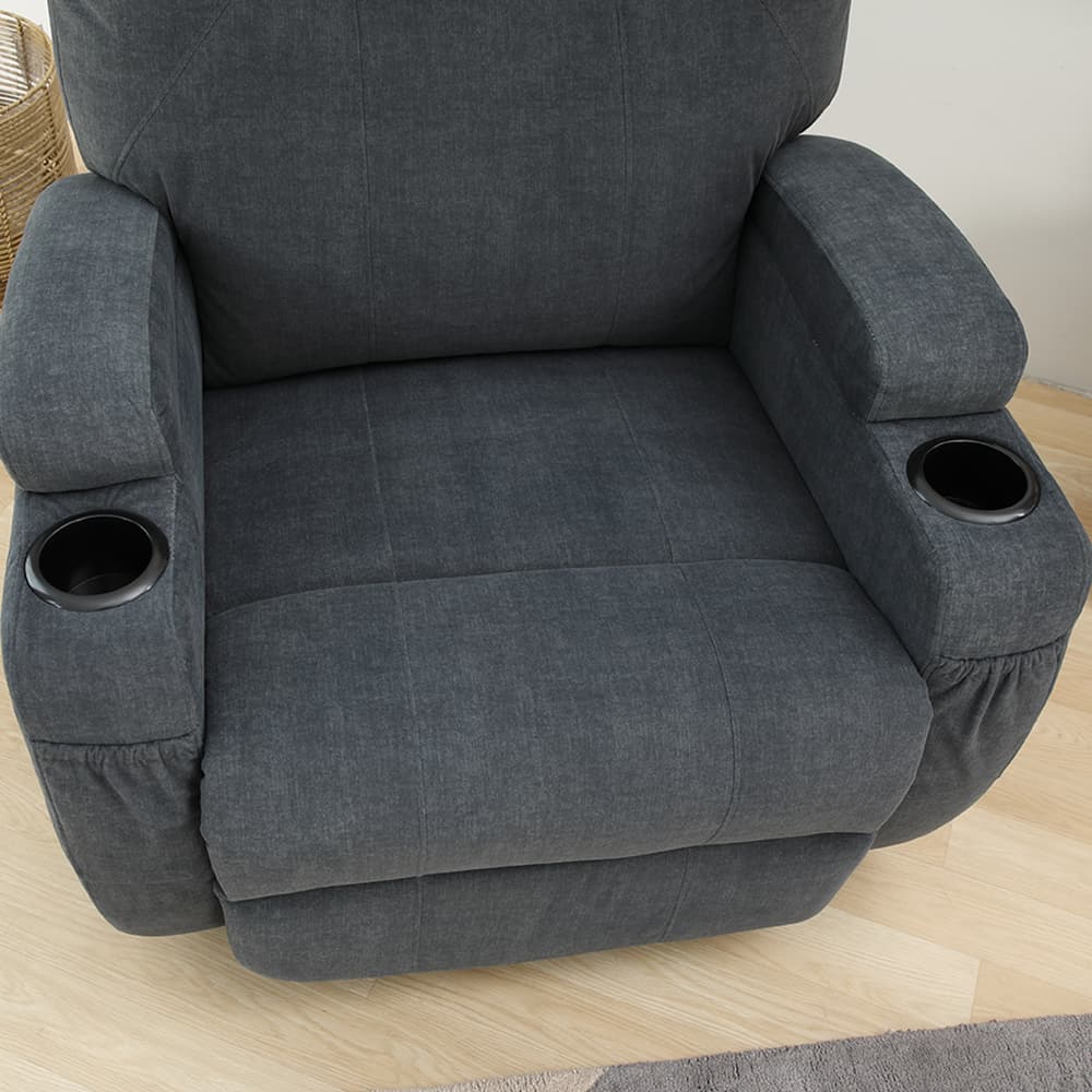 โซฟาผ้าปรับระดับ 1 ที่นั่ง รุ่นโซเฟีย - สีเทา