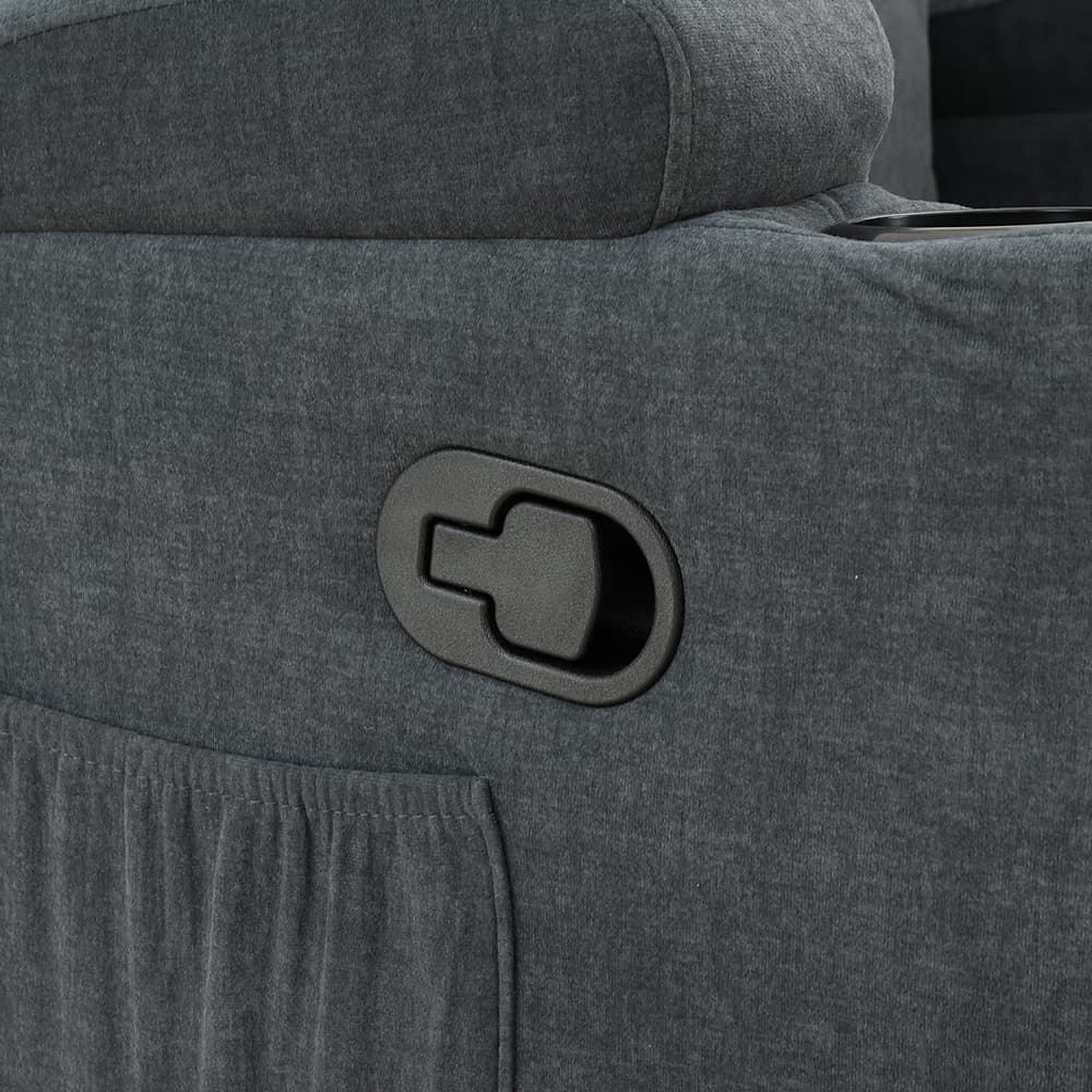 โซฟาผ้าปรับระดับ 1 ที่นั่ง รุ่นโซเฟีย - สีเทา