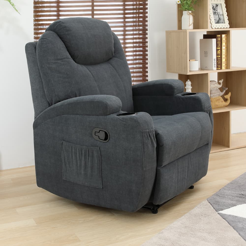 โซฟาผ้าปรับระดับ 1 ที่นั่ง รุ่นโซเฟีย - สีเทา