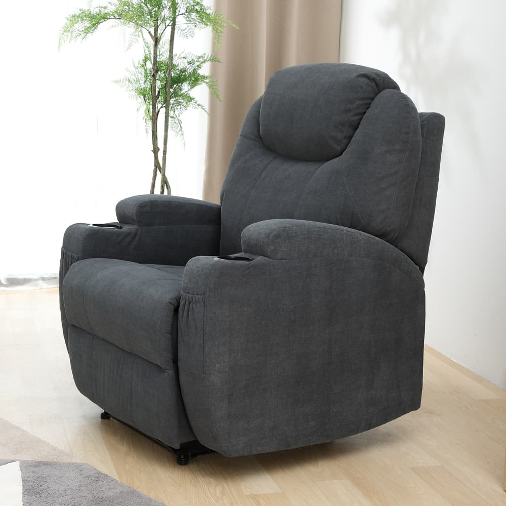 โซฟาผ้าปรับระดับ 1 ที่นั่ง รุ่นโซเฟีย - สีเทา