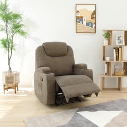 โซฟาผ้าปรับระดับ 1 ที่นั่ง รุ่นโซเฟีย - สีน้ำตาล