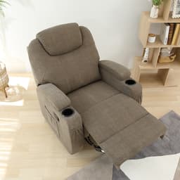 โซฟาผ้าปรับระดับ 1 ที่นั่ง รุ่นโซเฟีย - สีน้ำตาล