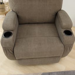 โซฟาผ้าปรับระดับ 1 ที่นั่ง รุ่นโซเฟีย - สีน้ำตาล