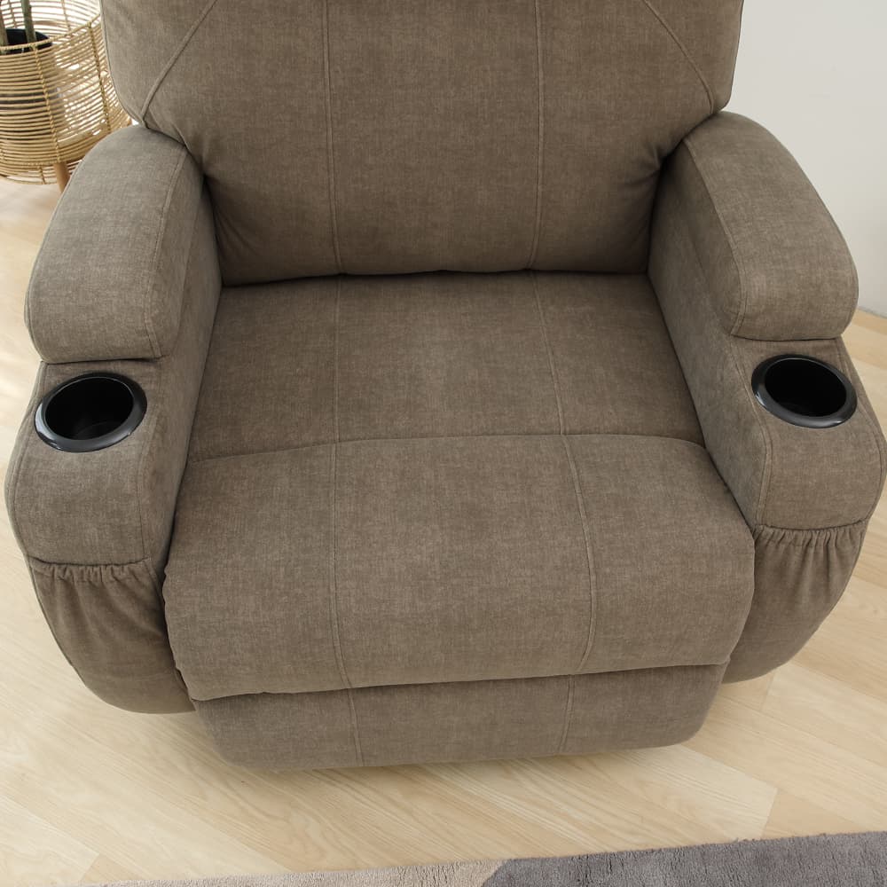 โซฟาผ้าปรับระดับ 1 ที่นั่ง รุ่นโซเฟีย - สีน้ำตาล