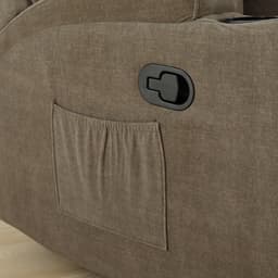 โซฟาผ้าปรับระดับ 1 ที่นั่ง รุ่นโซเฟีย - สีน้ำตาล