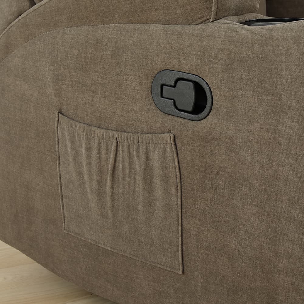 โซฟาผ้าปรับระดับ 1 ที่นั่ง รุ่นโซเฟีย - สีน้ำตาล