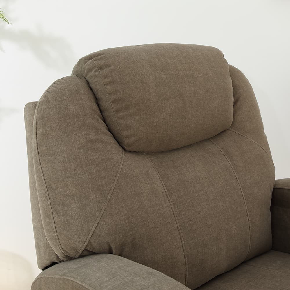 โซฟาผ้าปรับระดับ 1 ที่นั่ง รุ่นโซเฟีย - สีน้ำตาล