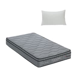 ที่นอน รุ่นพาราไดซ์ ขนาด 3.5 ฟุต หนา 9 นิ้ว พร้อมหมอน 1 ใบ - สีเทา/เทาเข้ม