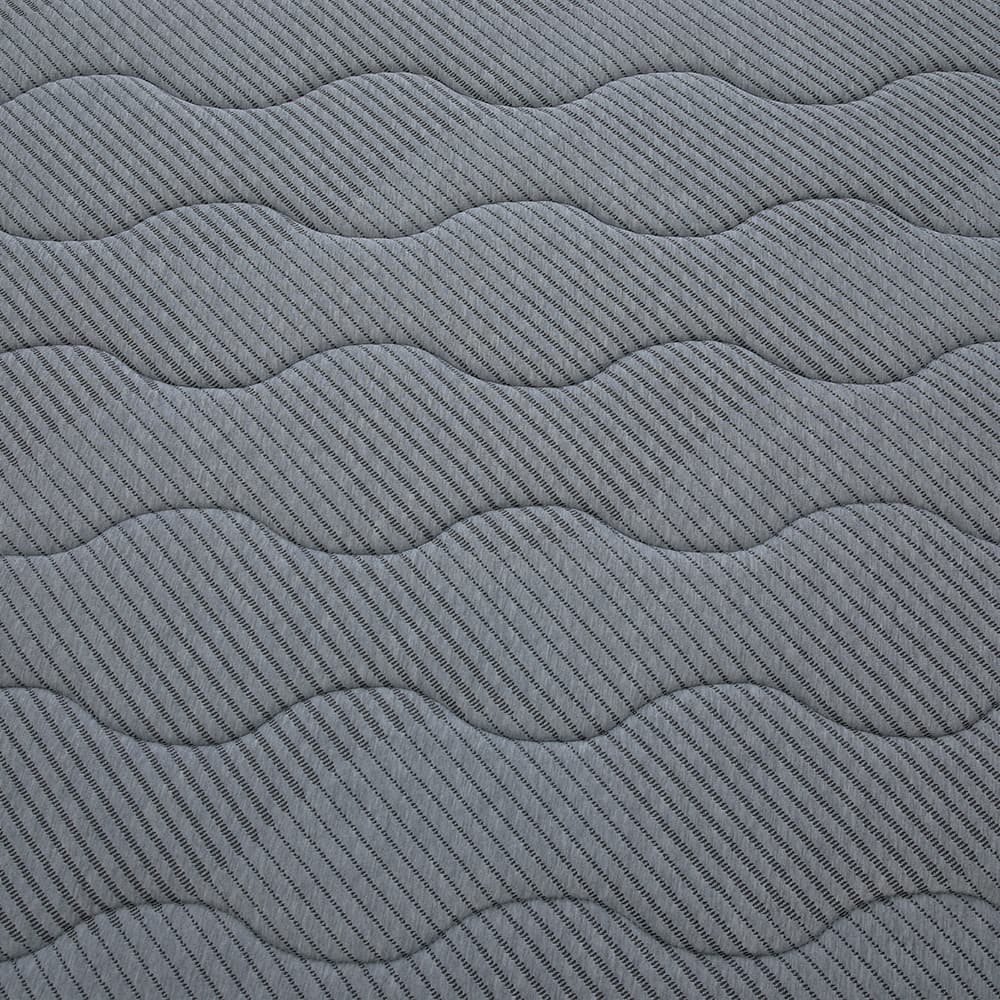 ที่นอน รุ่นพาราไดซ์ ขนาด 5 ฟุต หนา 9 นิ้ว พร้อมหมอน 2 ใบ - สีเทา/เทาเข้ม