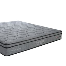 ที่นอน รุ่นพาราไดซ์ ขนาด 6 ฟุต หนา 9 นิ้ว พร้อมหมอน 2 ใบ - สีเทา/เทาเข้ม