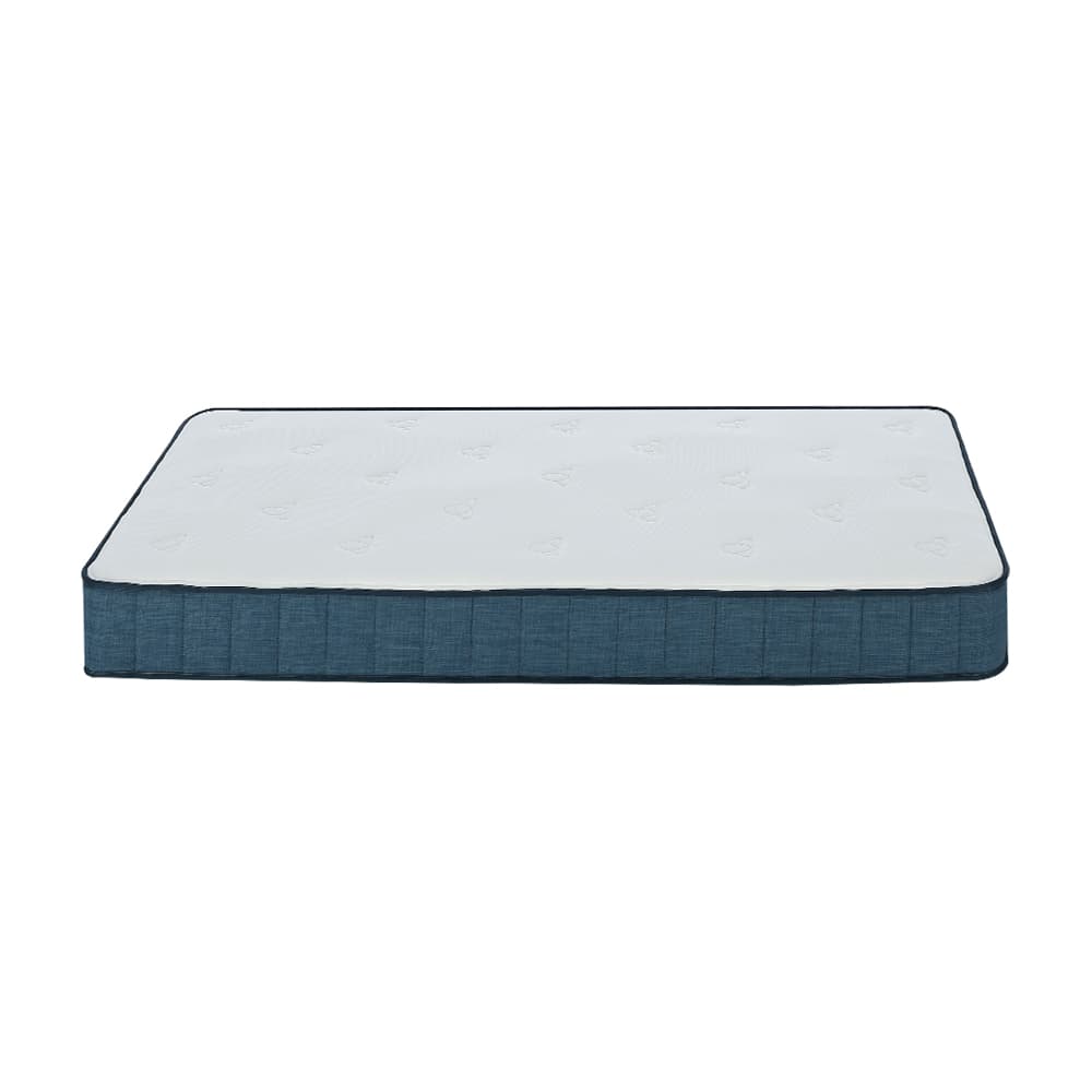 ที่นอน รุ่นคอมฟอร์ทเตอร์ ขนาด 3.5 ฟุต หนา 9 นิ้ว - สีขาว/น้ำเงิน