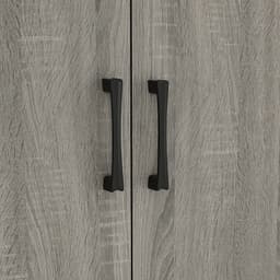 ตู้เสื้อผ้า 2 บาน รุ่นเฟส ขนาด 90 ซม. - สีเทา