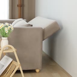 โซฟาเบดผ้า 2 ที่นั่ง รุ่นมิกิ - สีโทป