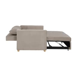 โซฟาเบดผ้า 2 ที่นั่ง รุ่นมิกิ - สีโทป