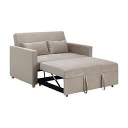 โซฟาเบดผ้า 2 ที่นั่ง รุ่นมิกิ - สีโทป