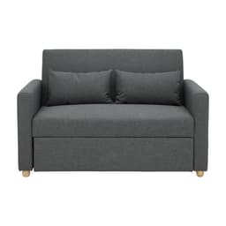 โซฟาเบดผ้า 2 ที่นั่ง รุ่นมิกิ - สีเทา