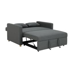 โซฟาเบดผ้า 2 ที่นั่ง รุ่นมิกิ - สีเทา