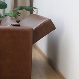 โซฟาเบด PVC 2 ที่นั่ง รุ่นมิกิ - สีน้ำตาล