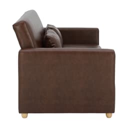 โซฟาเบด PVC 3 ที่นั่ง รุ่นมิกิ - สีน้ำตาล