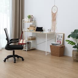 โต๊ะทำงานอเนกประสงค์ รุ่นคอนเนอร์ ขนาด 120 ซม. - สีธรรมชาติ/ขาว