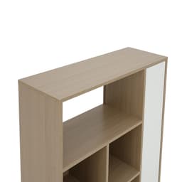 ตู้วางของอเนกประสงค์ รุ่นมินิโอ - สีธรรมชาติ/ขาว