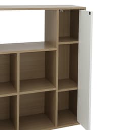 ตู้วางของอเนกประสงค์ รุ่นมินิโอ - สีธรรมชาติ/ขาว