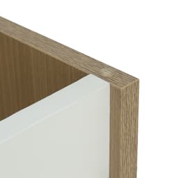 ตู้รองเท้า 2 ชั้น รุ่นมินิโอ - สีธรรมชาติ/ขาว