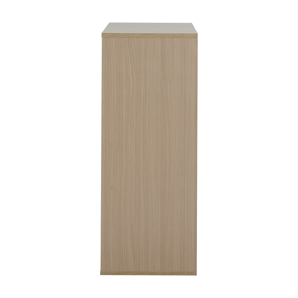 ตู้รองเท้าพร้อมลิ้นชัก รุ่นมินิโอ - สีธรรมชาติ/ขาว