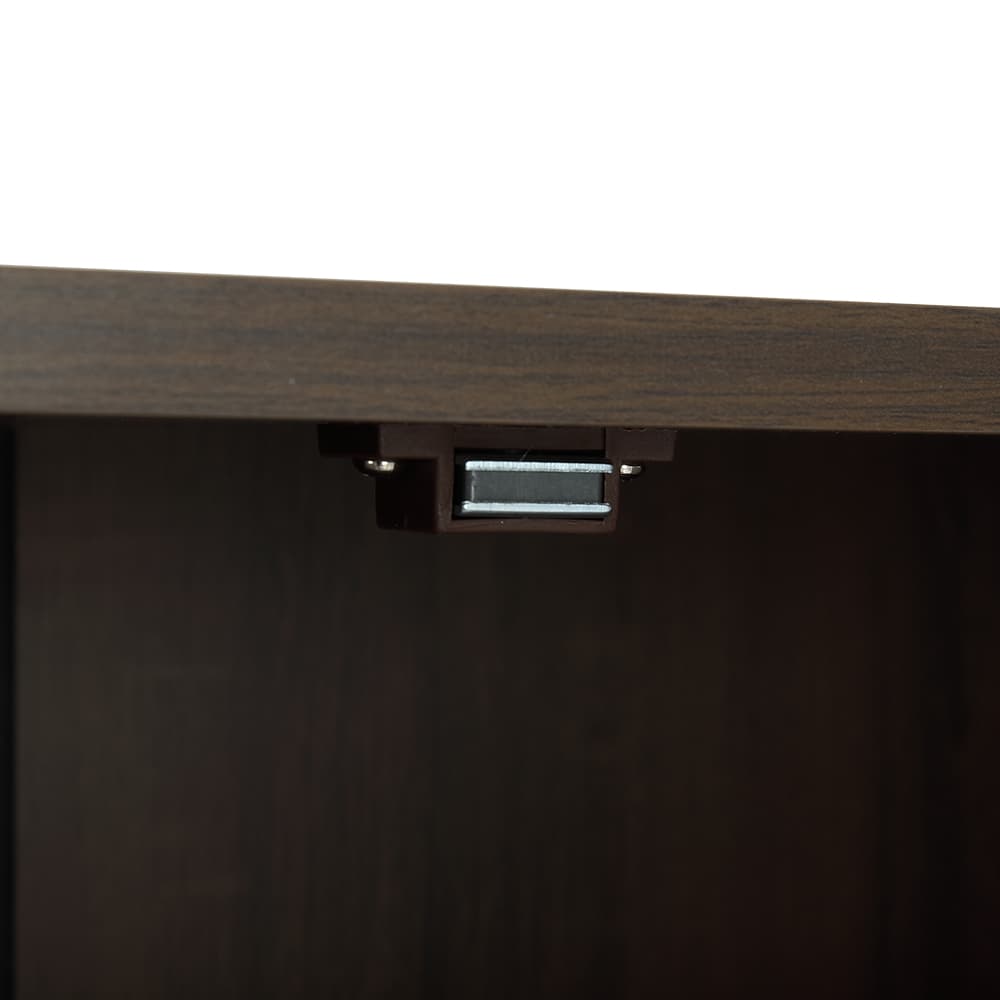 ตู้รองเท้า 3 บาน รุ่นมินิโอ ขนาด 90 ซม. - สีวอลนัท/เทา