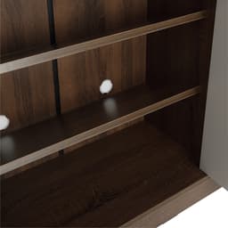 ตู้รองเท้า 3 บาน รุ่นมินิโอ ขนาด 90 ซม. - สีวอลนัท/เทา