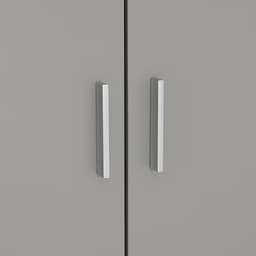 ตู้รองเท้า 2 บาน รุ่นแวนเนส ขนาด 60 ซม. - สีเทา