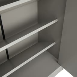 ตู้รองเท้า 2 บาน รุ่นแวนเนส ขนาด 60 ซม. - สีเทา