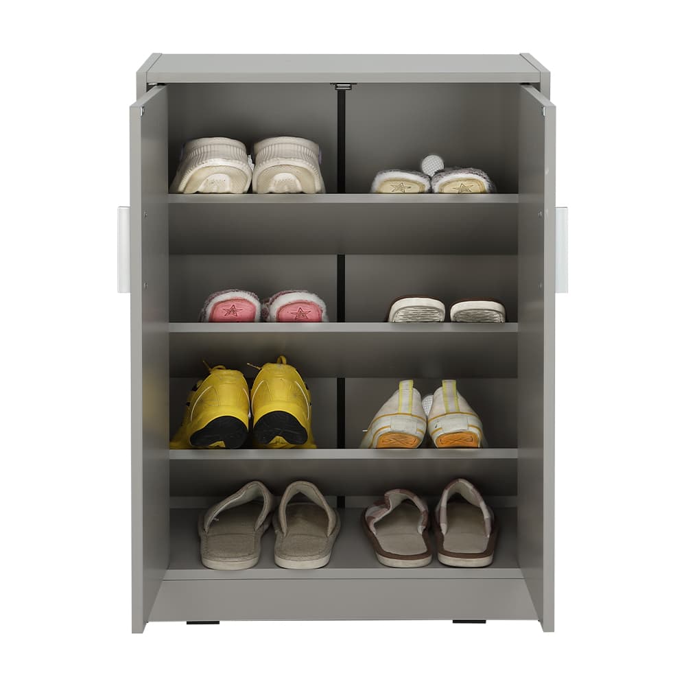 ตู้รองเท้า 2 บาน รุ่นแวนเนส ขนาด 60 ซม. - สีเทา