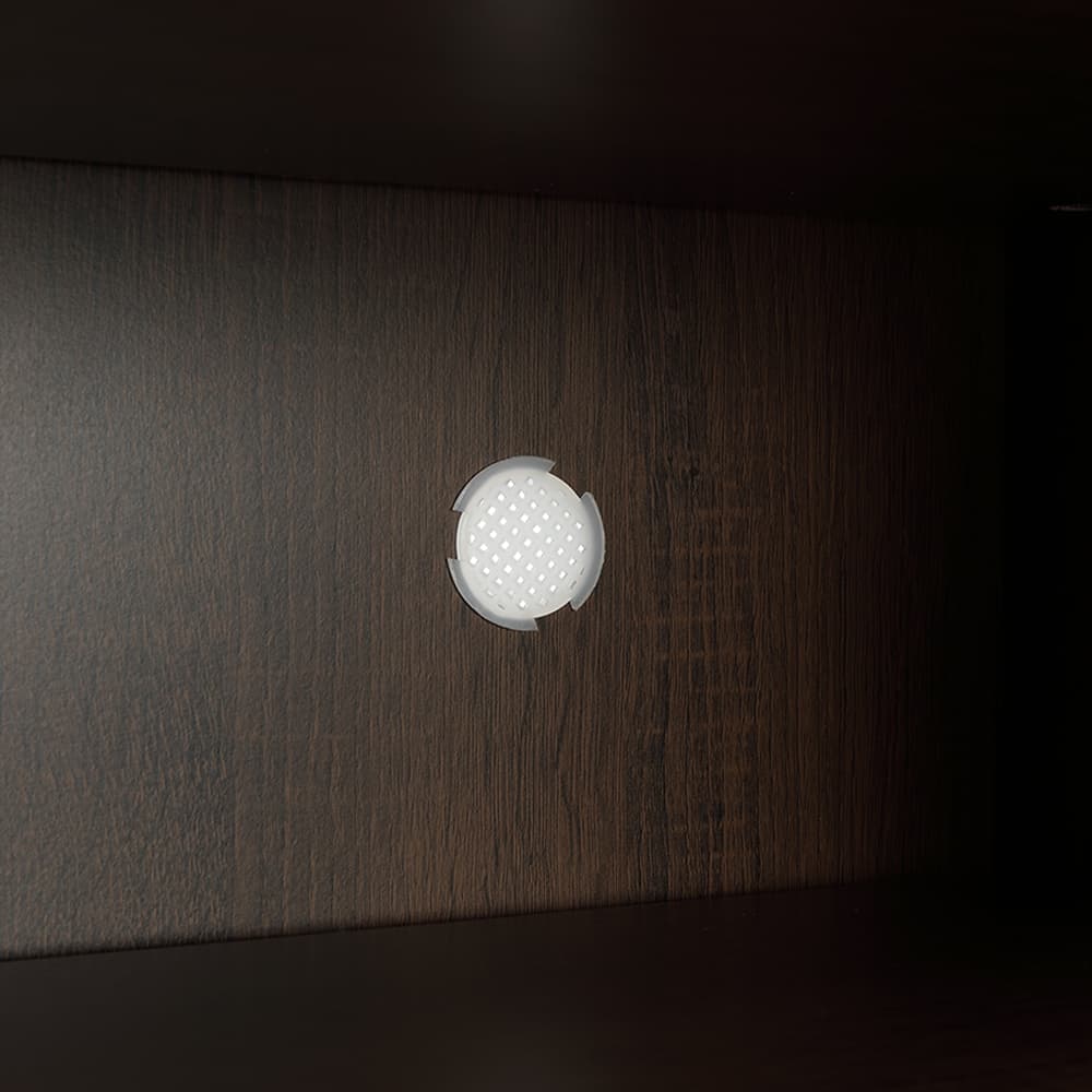 ตู้รองเท้า 4 บาน รุ่นแวนเนส ขนาด 120 ซม. - สีวอลนัท