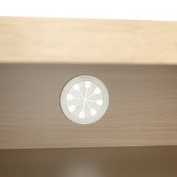 ตู้วางทีวี 2 บาน รุ่นมินิโอ ขนาด 120 ซม. - สีธรรมชาติ/ขาว