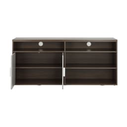 ตู้วางทีวี 2 บาน รุ่นมินิโอ ขนาด 150 ซม. - สีวอลนัท/เทา