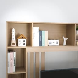 ชุดโฮมเอ็นเตอร์เทนเมนท์ รุ่นมินิโอ ขนาด 200 ซม. - สีธรรมชาติ/ขาว